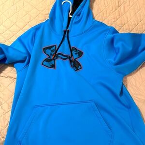 Underarmour xl light blue hoodie